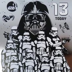 Star Wars Greeting Cards - 160 X 160 Mm - Star Wars - Age 13 - Blank Inside - SW534