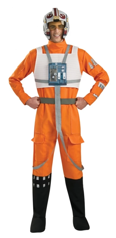 Star Wars Costume Deluxe Adult- X-Wing Fighter Pilot
