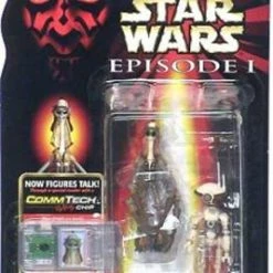 Star Wars Multi Action Figures - Gasgano With Pit Droid - CommTech Chip