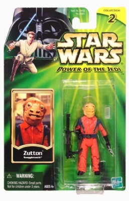 Star Wars Action Figures - Zutton Snaggletooth - Power Of The Jedi