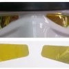 Stormtrooper Helmet Lenses - Mirror Film - Yellow