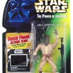Star Wars Action Figure - Lak Sivrak With Blaster Pistol And Vibro-Blade - Freeze Frame Action Slide