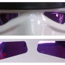 Stormtrooper Helmet Lenses - Mirror Film - Purple