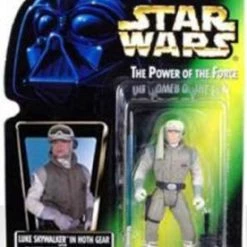 Star Wars Action Figure - Luke Skywalker In Hoth Gear With Blaster Pistol And Lightsaber